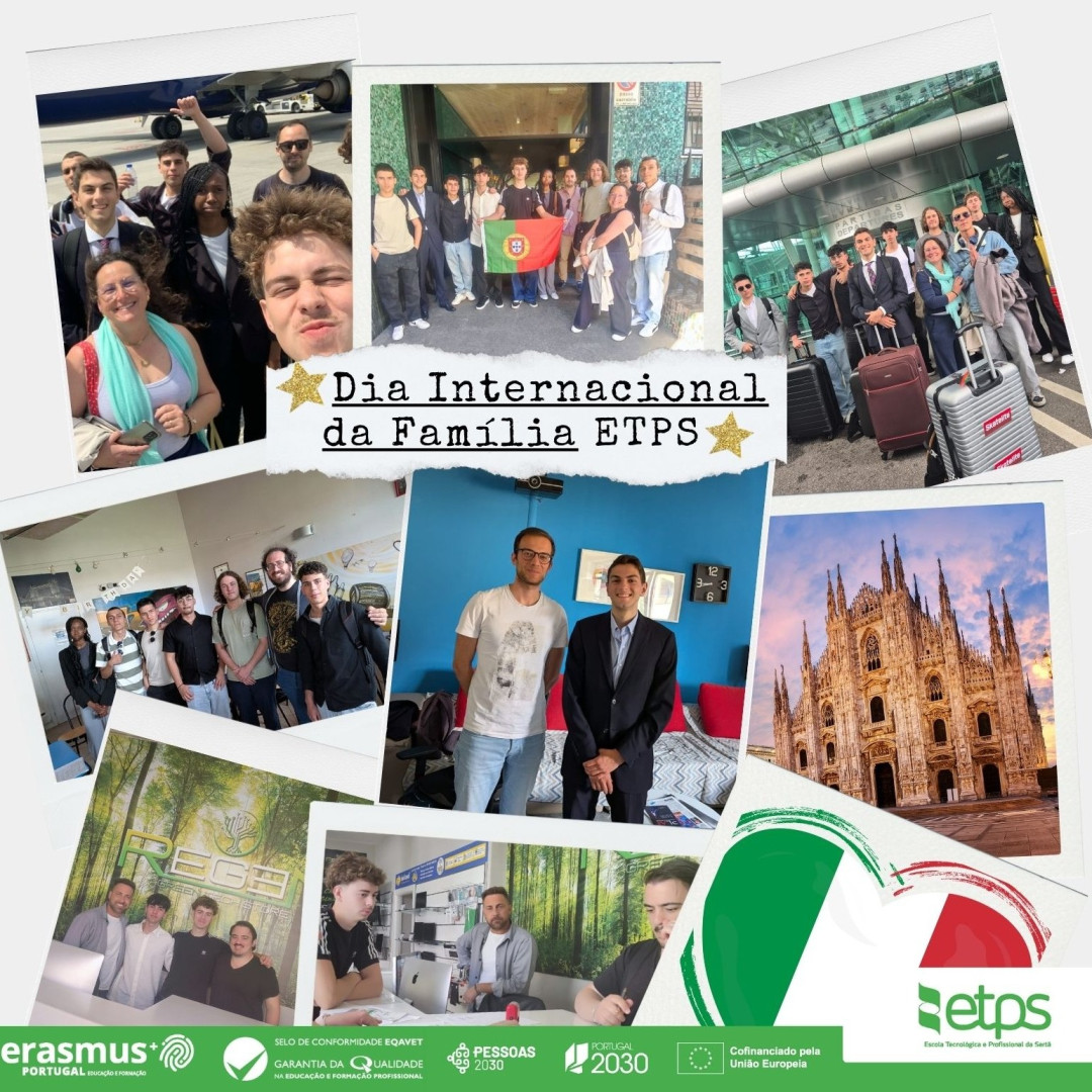 ✈️🌍Os alunos da ETPS iniciam estágios em Milão.🌍✈️