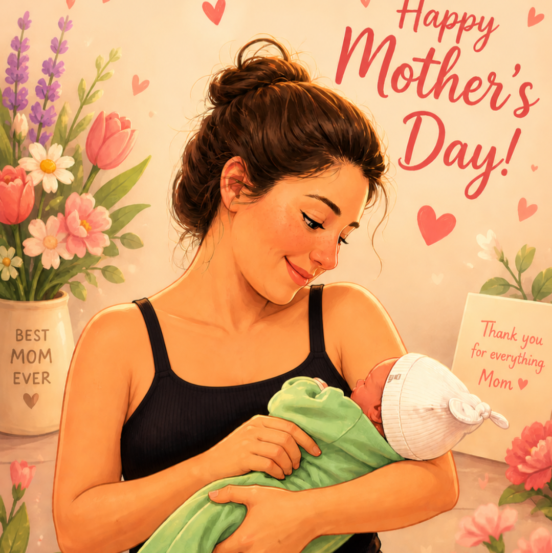 🌍👩‍👧‍👦 Sabias que hoje se celebra o Dia da Mãe? 👩‍👧‍👦🌍