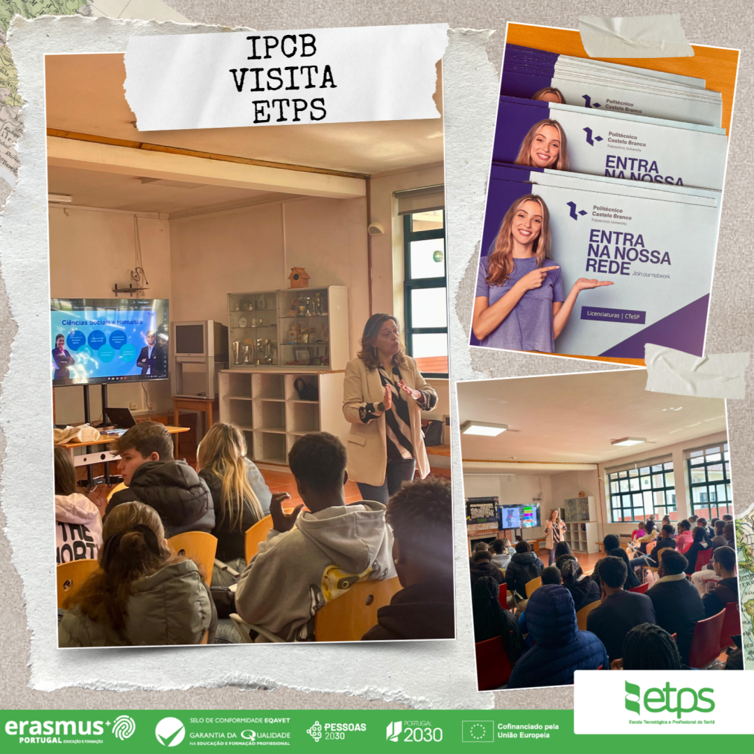 🎓📚IPCB apresentou a oferta formativa na ETPS📚🎓
