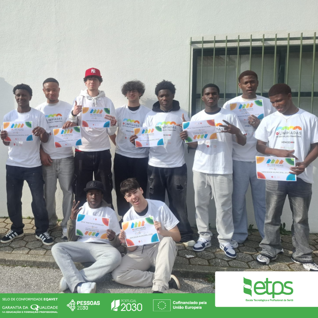 ETPS vence fase municipal das Olimpíadas da Literacia Financeira.